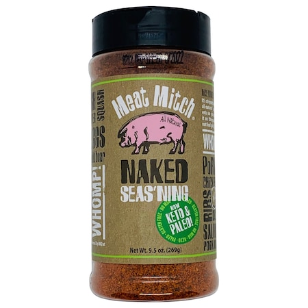 Meat Mitch Meat Mitch Naked Seasoning BBQ Rub 9.5 oz 2825